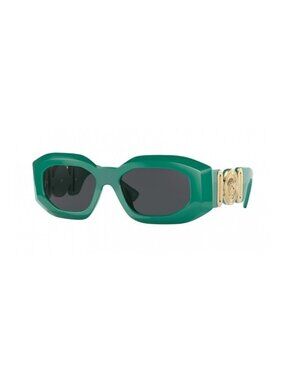 VERSACE VE4425U 536487 Turquoise Dark Grey 54 mm Men's Sunglasses